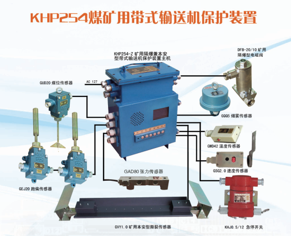 KHP254煤矿用带式输送机保护装置